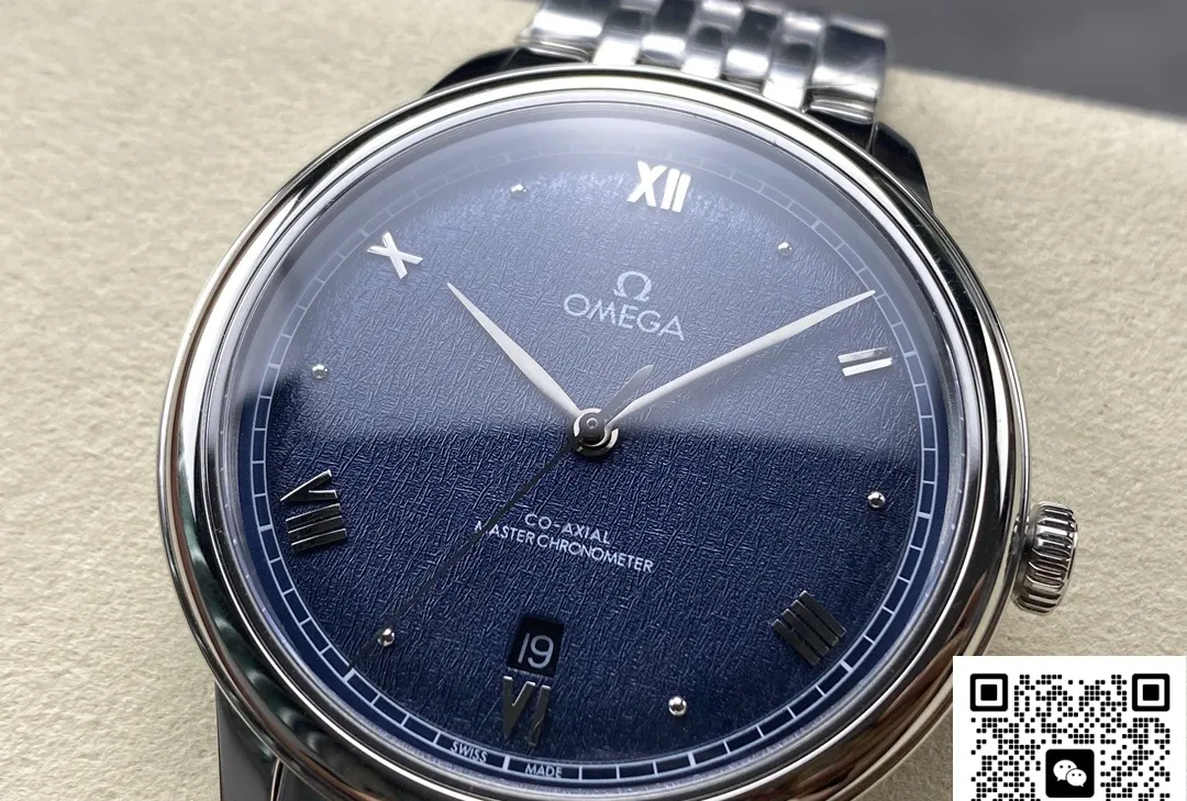KZ Factory Omega De Ville 434.10.40.20.03.001 1:1 Best Edition Replica Watch